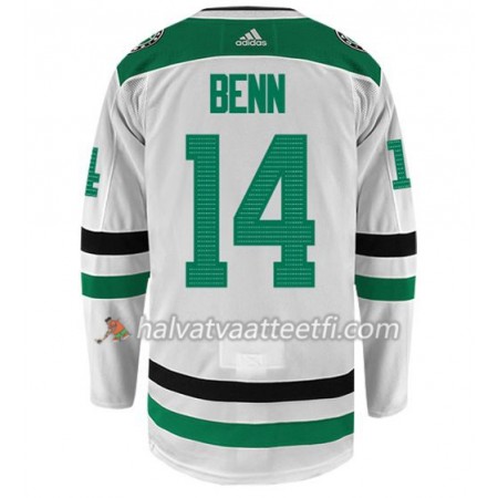 Miesten NHL Dallas Stars Pelipaita JAMIE BENN 14 Adidas Valkoinen Authentic Miesten NHL Dallas Stars Pelipaita JAMIE BENN 14 Adidas Valkoinen Authentic